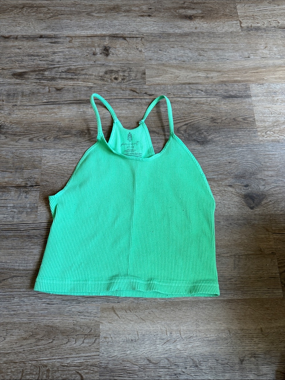 FP Movement by Free People Ribbed Crop Cami in Mint